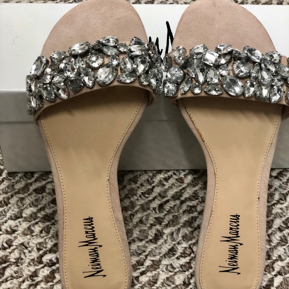 Flat Slides w stones